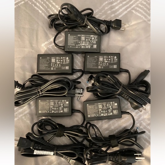 10 ps Genuine 65W HP Laptop Charger AC Power Adapter19.5V 3.33A PPP009C